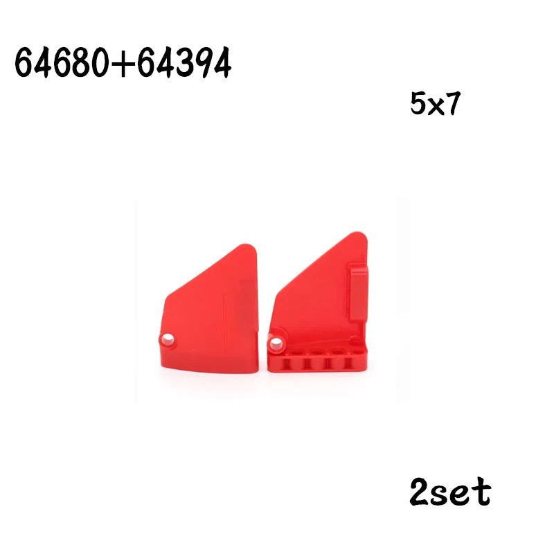 NEW Technical Panel Plate DIY Mechanical Building Blocks MOC Car Parts Brick Toy Gift  24119 62531 64782 11954 18944 18945 24116