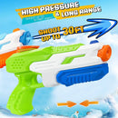 2 PCS Water Guns Summer Soaker Squirt Guns 600CC for kids Boys Girls Adults 2 Pack Outdoor Toy for Swimming Pool Yard Lawn Beach