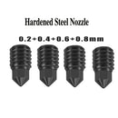 For Bambu P1P/X1C  Hotend Kit Hardened Steel Nozzle for Bambulab P1s Upgrade Hotend With Fan Complete for Bambu Lab X1 Carbon