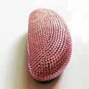 KLASSNUM Rhinestone Glitter Luxury Glasses Case Women Sparkling Sunglasses Box Bling Crystal Orgenizer Pressure Container New In