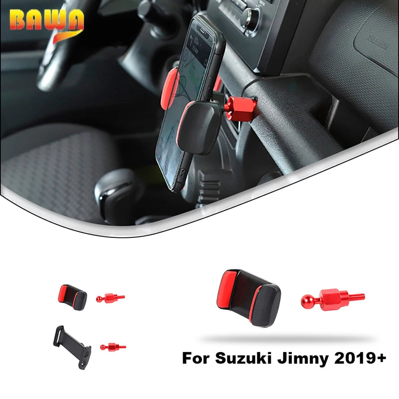 BAWA Car IPad Mobile Phone Holder Support for Suzuki Jimny 2019+ GPS Tablet Stand Bracket Accessories for Suzuki Jimny