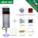 LASER TREE 20W 10W 5W Optical Power Laser Head 450nm Blue Light TTL Laser Module For CNC Engraver Wood Cutting DIY Tools