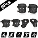 Women Men Elbow Wrist Knee Pads Protective Gear Set Skate Roller Cycling Bike