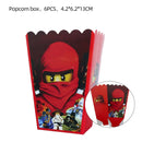 Ninja Them Birthday Party Decorations Kids Disposable Tableware Popcorn Paper Plates Balloons Cup For Boys Baby Shower Supplies