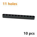 Building Blocks Technical DIY Liftarm Thick 1x11 hole arm Bricks Compatible Assembles Particles MOC Parts Educational Toys 32525