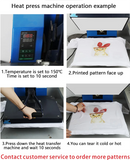 Playful Bear Ironed Sticker Clothes DTF Halloween Thanksgiving Fashion T-shirt Hoodie DIY Jacket Patch Heat Transfer Sticker