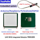 Mini Embedded UHF RFID Module Raspberry Pi Access Control Card Reader 0-5.5dbi Antenna Integrated RFID Module Reader