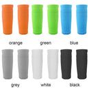 Men Football Shin Holder Instep Socks With Pocket Design Soccer Shin Pads Cover Breathable Sport Leg Guard Sleeves for Kids Boys