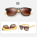 Wood Sunglasses Men Women Square Bamboo Women for Women Men Mirror Sun Glasses Oversize Retro De Sol Masculino Handmade