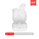 QCY HT05 ANC Wireless Earphones 40dB Active Noise Cancelling Bluetooth 5.2 Headphones 6 Mic ENC HD Call Headset TWS Earbuds