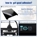 For Creality K1 Upgrade Heated Bed 235x235mm Double 3D Printing Diamond Plate Sheet PEO/PET/PEI Parts For Ender 3 S1 Pro/K1 Max