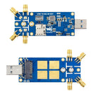 5G Dongle Expansion Board USB 3.1 to M.2 Key B Port Aluminum Cooling Plate  with Interface 4 Antennas for Raspberry Pi 4 Windows