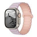 Magnetic Strap for Apple Watch Band 44mm 49mm 45mm 41mm 40mm Silicone Bracelet for IWatch Ultra 2 Series 9 8 7 6 5 4 SE 3 42mm