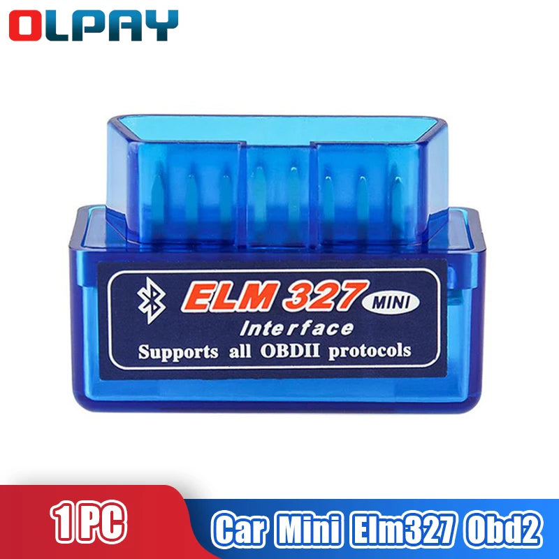 Mini Elm327 Obd2 Scanner Bluetooth-compatible V1.5/2.1 Car Scanner Code Reader Tool Car Diagnostic Tool Repair Tools for Android