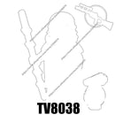 Action Figures Movie accessories Building Blocks Bricks toys TV6107 TV8047 TV8048 TV8049 TV8050 TV8051 TV8052 TV8053 TV8054