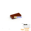 100pcs Bulk Blocks Building Bricks Smooth 1X2 Educational Assemblage Construction Toys for Children Size Compatible With 3069b