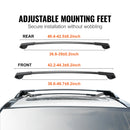 SucceBuy Roof Rack Cross Bars, Fit for 2014-2021 Subaru Forester with Raised Side Rails, 200lbs Load Capacity for Cargo Carrier