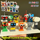 Moc Incredibox Sprunki Building Blocks Set Horror Anime Music Game Incredibox Sprunki Bricks Toy Birthday Christmas Gift for Kid