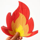 16PCS Fire Flame Napkins Beverage Napkins Disposable Paper Lunch Napkins for Fire Truck Fireman Sam Birthday Party Decorations