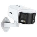 Annke 180° Panoramic Security Camera 265+ 6MP Dual Lens 2.8MM IP Camera POE CCTV Video Surveillance Outdoor Audio Warning Alarm