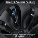 4PCS for Tesla Model Y 19 Inch Hub Cap Performance Replacement Wheel Cap Automobile Hubcap Full Rim Cover Accessories 2018-2022