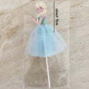 Disney Princess Cake Decoration Frozen Cake Cupcake Toppers Cake Flag for Baby Shower Happy Birthday Supplies Party Cake Decor