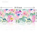 Pink Flowers Mouse Pad Gamer XL Custom Home New HD Mousepad XXL MousePads Soft Natural Rubber Carpet Mice Pad Table Mat