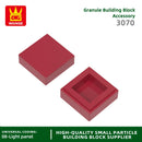 Wange 666PCS/lot 3070 1x1 Light Area Wooden Moc Loose Parts Compatible with Bricks DIY Children's Toy Assembly Gift Storage Box