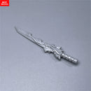 9pcs MOC Bricks 4cm Action Figure Ninja Weapon Sword Dragon Accessory Assembled Building Blocks Children Toys