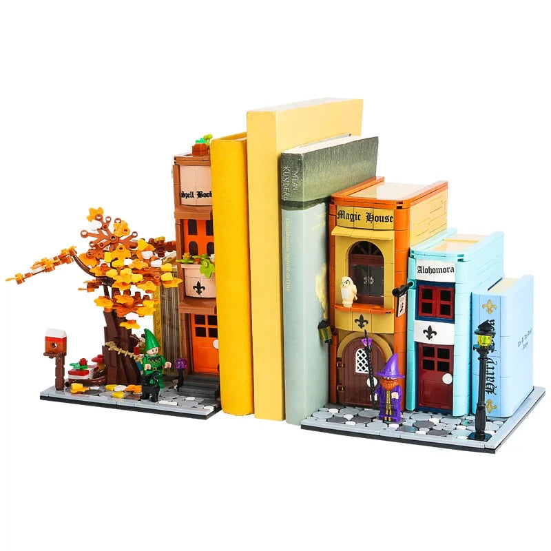 1488PCS MOC Harryed  Building Blocks Movie Magical Book Blocks Model Bricks Educational Toys For Kids Holiday Xmas Party Gifts