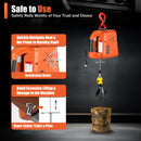 1100 lbs 3-in-1 Electric Hoist Winch 110V 1500W Portable Lifting Machine Wireless Remote Control Electric Hoist