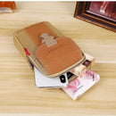 Fashionable and Multifunctional PU Leather MEN'S Belt Bag, Outdoor Travel Sports Phone Case, Soft Bag, Belt Backpack