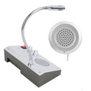 Glass Window Intercom For Bank/Office Shop Station Window Counter Intercom Walkie Talkie 110-240V(US Standard)