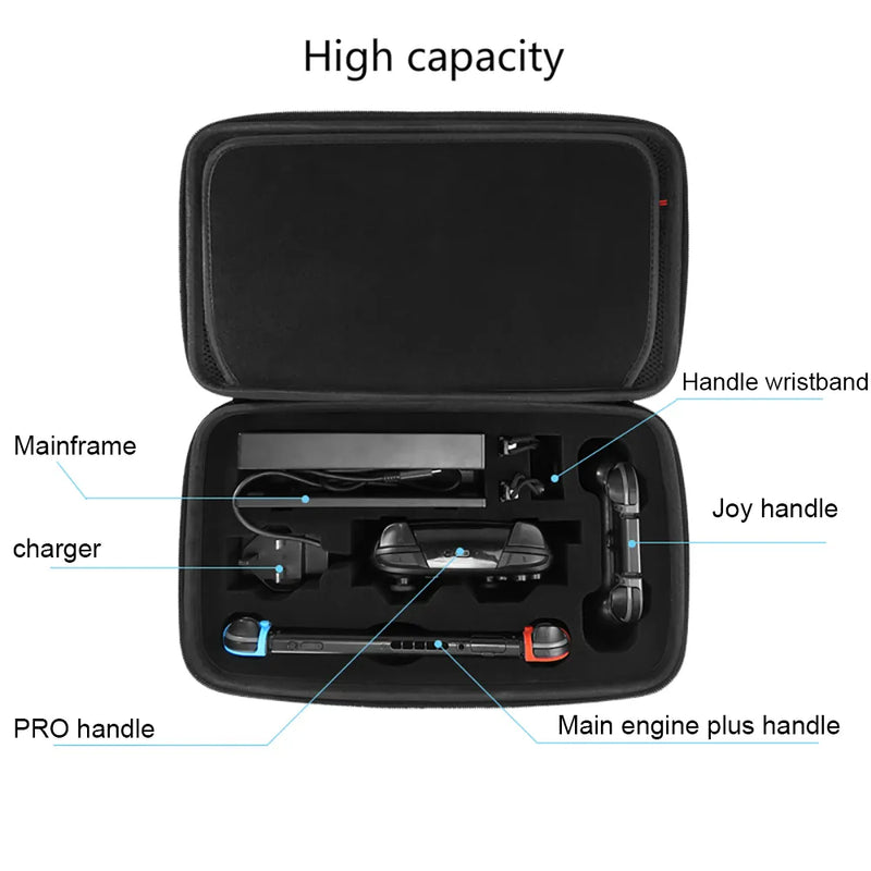Bag for Nintendo Switch Portable Travel Protective Hard Carrying Case Soft Lining Nintendo Switch Case OLED Console&Accessories