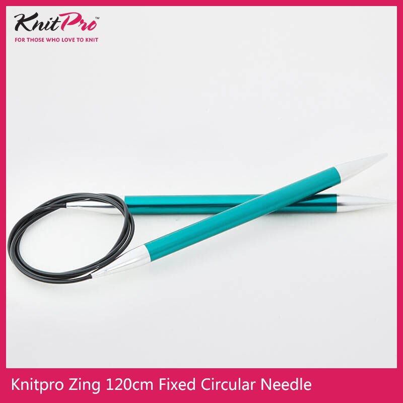 1 piece Knitpro Zing 120 cm Fixed Circular Knitting Needle