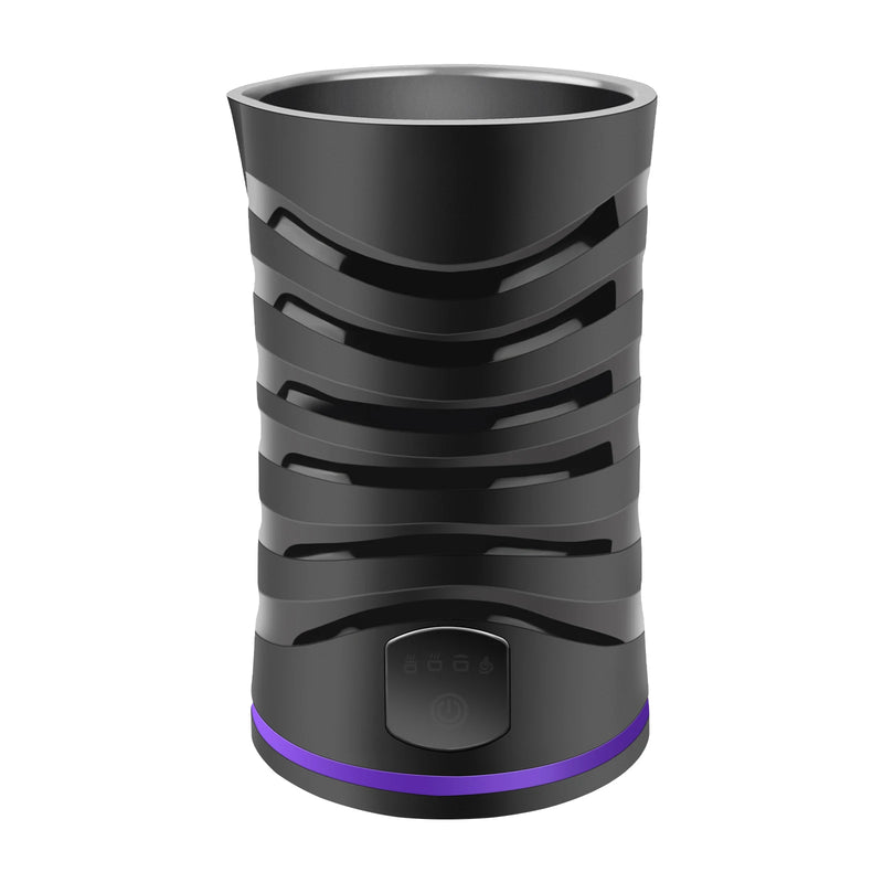 4 in 1 Automatic Milk Frother Electric, 600ml Capacity Hot & Cold Milk Foamer, Silent Operation for Coffee Cappuccino Chocolatte