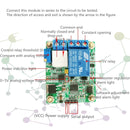 WCS2702 High precision AC-DC current detection sensor module 2A current limiting protection relay serial port