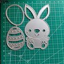 Easter Rabbit Scrapbooking Die Cut Carbon Steel Mold DIY Greeting Card Making Embossed Template Crafts Cutting Dies New Arrivals