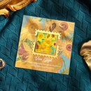 Metal Sunflower Oil Painting Bookmark Insert Book Clips Book Page Holder Book Page Marker Kids Students Teachers Stationery Gift