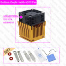 1 Piece Heatsinks DIY North Bridge Heat sink Cooler with 40mm Fan 12V 40x40x10mm 40x40x20mm Cooling Fan