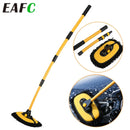 Car Cleaning Brush Car Wash Brush Mop 15° Curved Retractable Long Handle Mop Chenille Microfiber Broom Car Cleaning Accessories