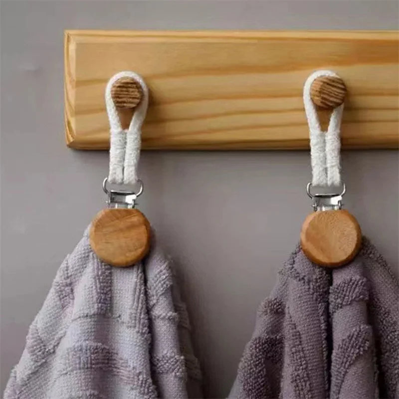 2/4/6Pcs Towel Clips Multifunctional Kitchen Storage Hooks Loops Hand Towel Hangers For Home Bathroom Kitchen Storage Rack