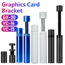 Graphics Card GPU Holder Adjustable Telescopic Rotary Screw Aluminum Alloy Support Vertical GPU Bracket GPU Video Card Holder