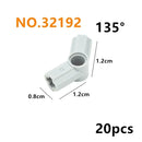 Technical Part Axle Bushing Pin Connector Peg Cross Building Blocks Toy Replace Bulk Parts DIY 3713 15100 59443 48989 6536 33299