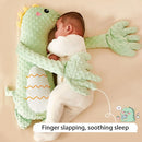 Baby Sleep Patter Stuffed Soothing Patting Toy with Palm Pad 3 Levels Adjustable Electric Hand Pillow for Soothing Sleeping Baby