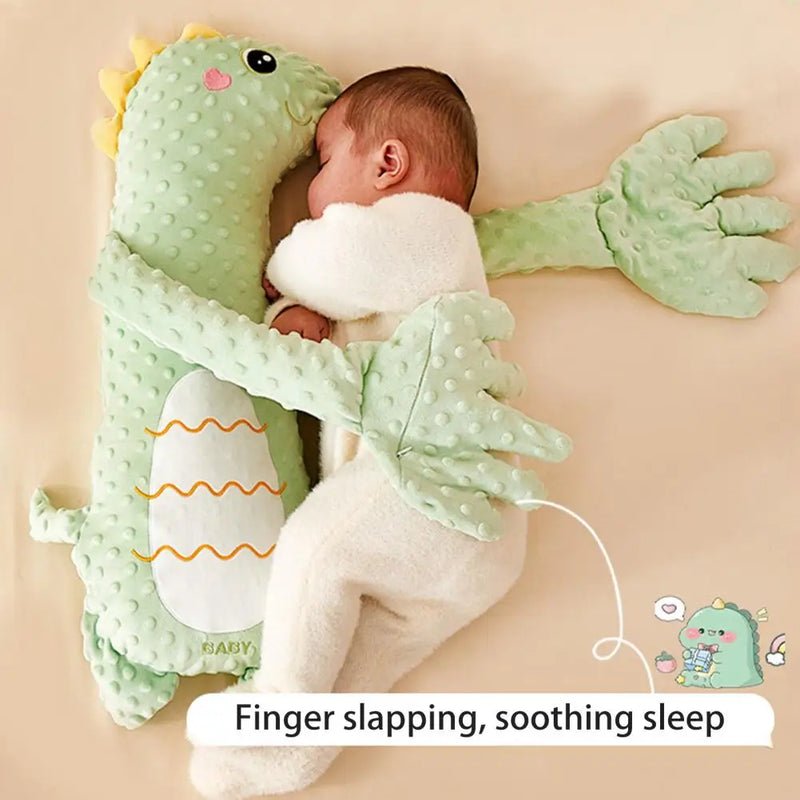 Baby Sleep Patter Stuffed Soothing Patting Toy with Palm Pad 3 Levels Adjustable Electric Hand Pillow for Soothing Sleeping Baby