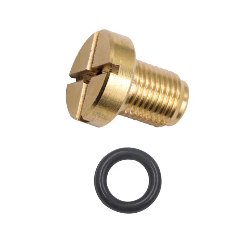 Durable Brass Coolant Expansion Screw Reliable Water Drainage Screw 17111712788 Replacement Suitable for E36 E39 E46