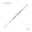 Eyebrow skin marker pen white surgical accessory with measuring ruler and microblading positioning