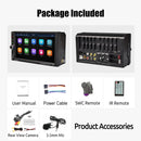 ESSGOO 7 Inch Wireless Apple Carplay Android Auto Double 2 DIN Car Stereo Radio AUX FM Bluetooth USB TF Touchscreen Mirror Link