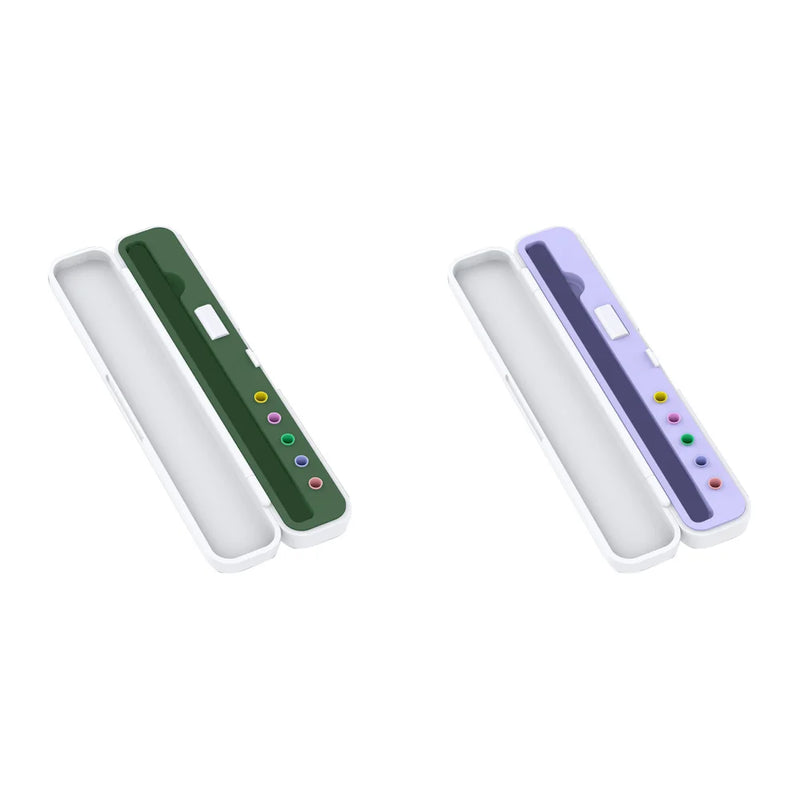 1/2PCS For Apple Pencil Storage Box Portable ABS Silicone Protective Case for Apple Pencil Pen Nib Holder For Ipad Pencil